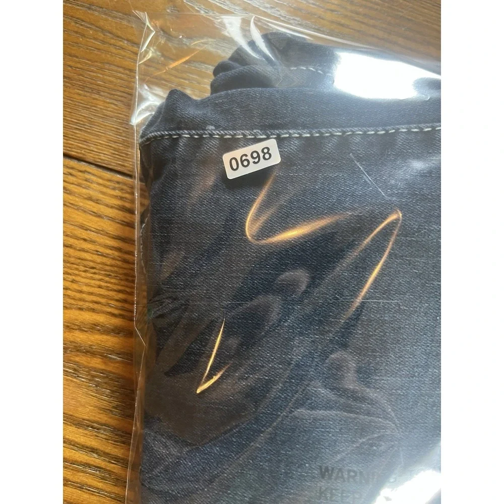 True Religion Geno Relaxed Slim Straight Leg Denim Jeans Men's 33 Blue No Flap